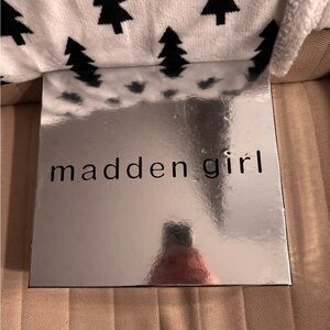 Madden Girl Silver Sling Bag with Heart Charm